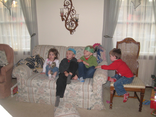 Abby, Tim, Cole and Ryder (12-26-2009 16:31)