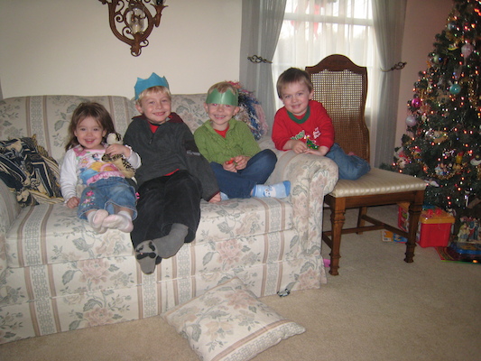 Abby, Tim, Cole and Ryder (12-26-2009 16:32)