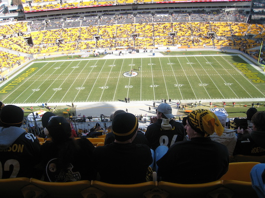 View from the seats before the game (12-27-2009 12:42)