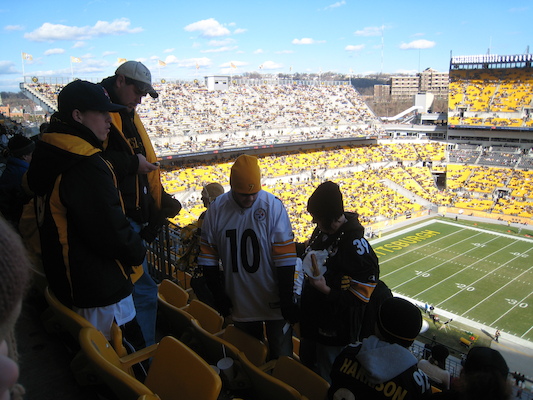 View from the seats before the game (12-27-2009 12:42)