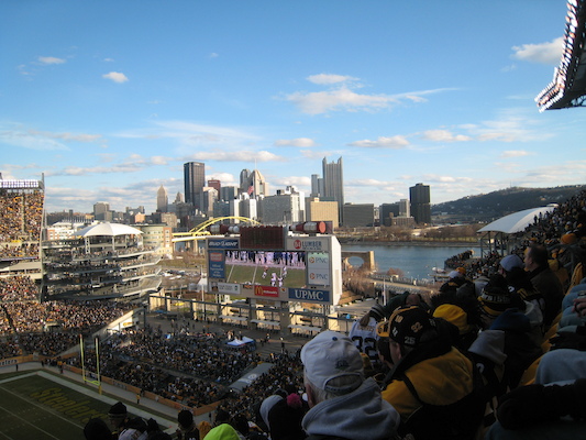 View from the seats before the game (12-27-2009 15:29)