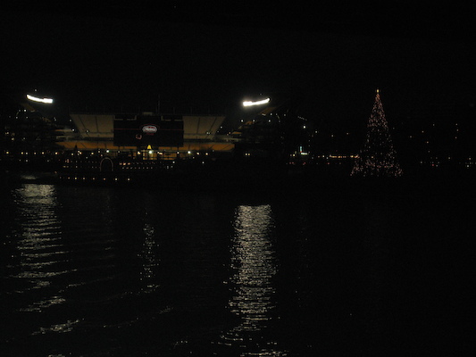 View of the stadium from the boat (12-27-2009 17:20)