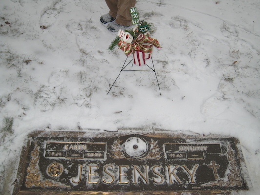 Karen's grave (12-30-2009 09:48)