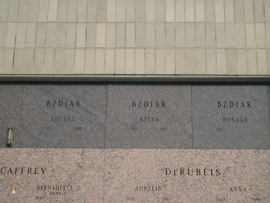 The Bzdiak graves (12-30-2009 10:42)