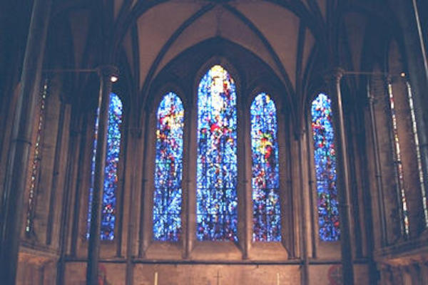Salisbury cathedral stained glass