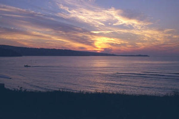 Cornwall sunset
