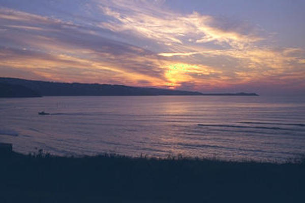 Cornwall sunset