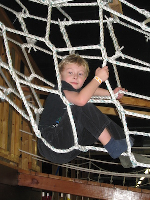 Tim in a net (03-03-2010 13:45)