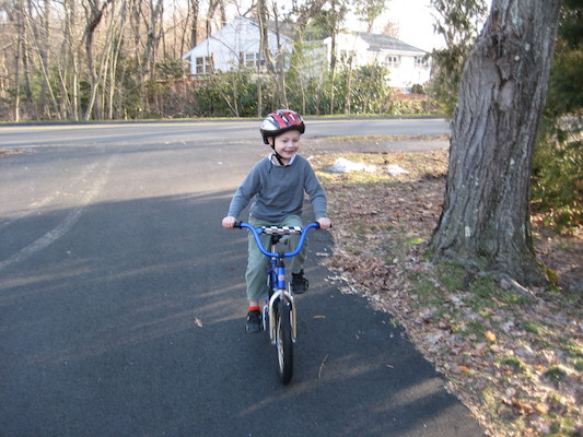 Tim on his bike (03-05-2010 20:18)