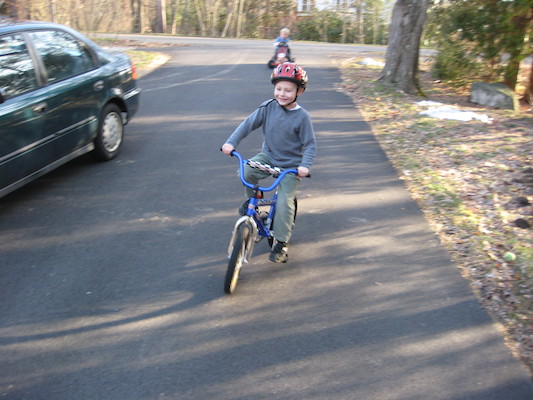 Tim on his bike (03-05-2010 20:19)