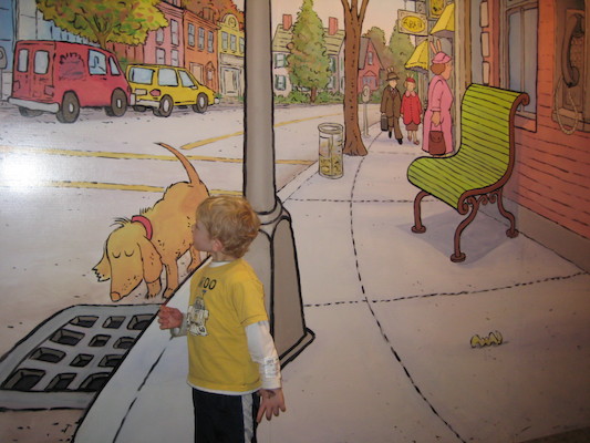 Cole in Arthur's area (03-12-2010 16:13)