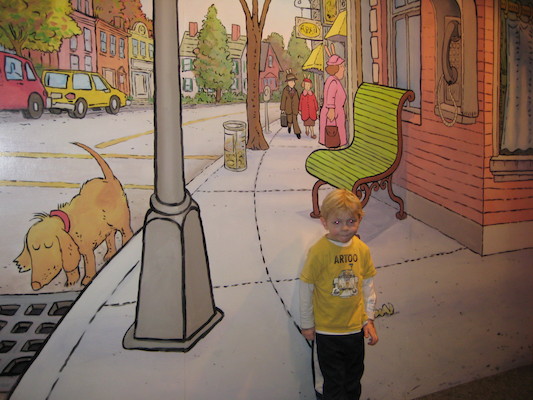 Cole in Arthur's area (03-12-2010 16:14)