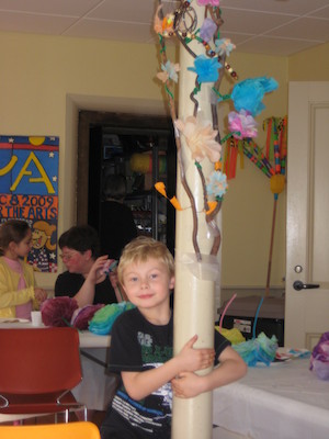 Tim at the crafternoon (03-19-2010 20:55)