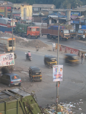 View from Mumbai hotel (03-15-2010 20:43)