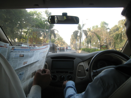 Trip to the Mumbai airport (03-15-2010 21:36)