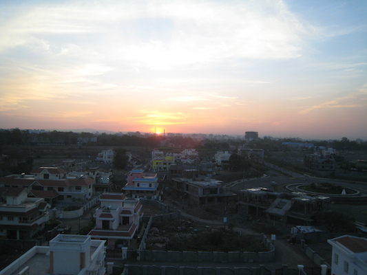 View from the Pune office (03-16-2010 08:10)