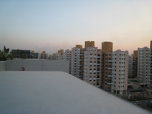 View from the Pune office (03-17-2010 08:01)