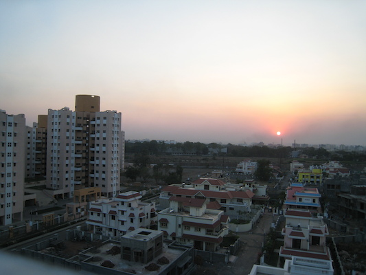 View from the Pune office (03-17-2010 08:02)