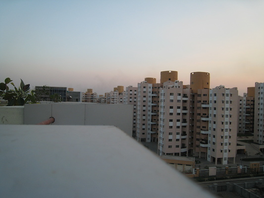 View from the Pune office (03-17-2010 08:02)
