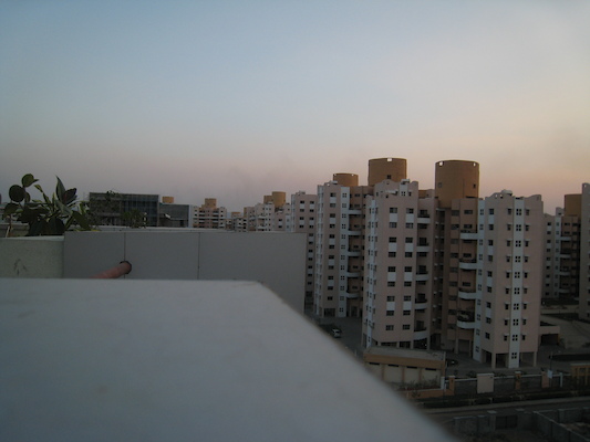 View from the Pune office (03-17-2010 08:03)