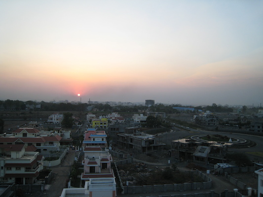 View from the Pune office (03-17-2010 08:03)