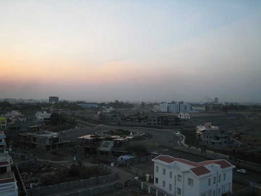 View from the Pune office (03-17-2010 08:03)
