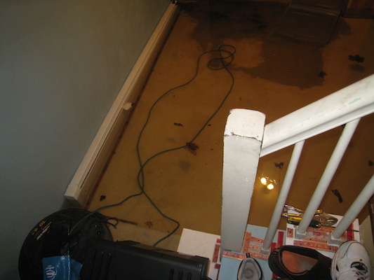 The flooded basement (03-30-2010 19:06)