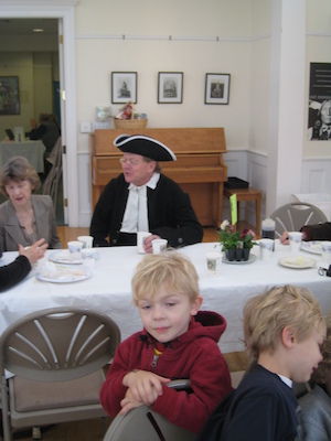 Cole at pancake breakfast (04-10-2010 08:08)