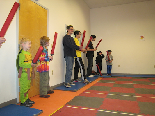 At Nathan's Ninja party (04-17-2010 14:16)