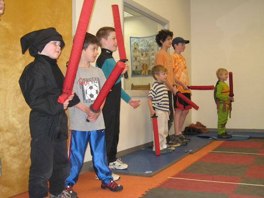 At Nathan's Ninja party (04-17-2010 14:18)