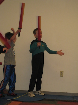 At Nathan's Ninja party (04-17-2010 14:20)