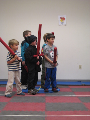 At Nathan's Ninja party (04-17-2010 14:33)