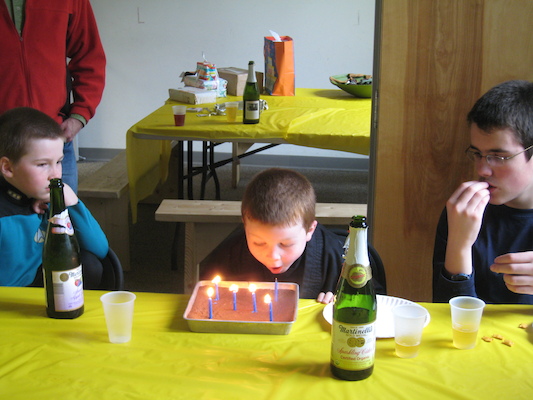 At Nathan's Ninja party (04-17-2010 15:09)