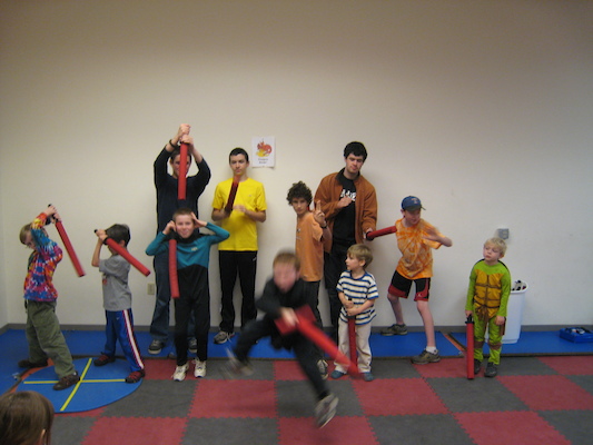 At Nathan's Ninja party (04-17-2010 15:44)