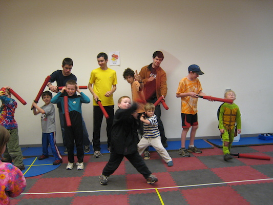 At Nathan's Ninja party (04-17-2010 15:44)