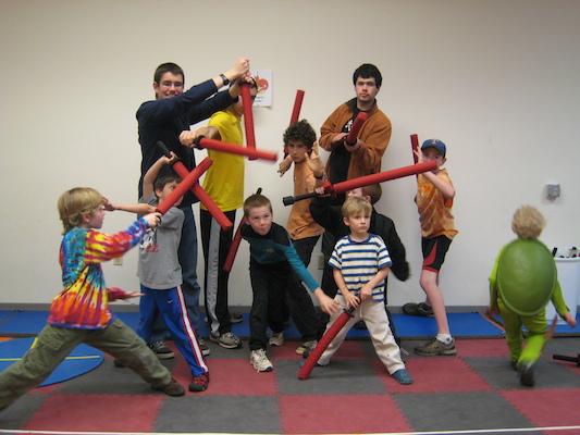 At Nathan's Ninja party (04-17-2010 15:45)