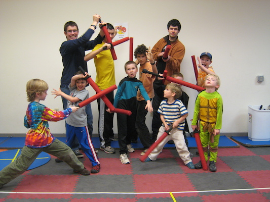 At Nathan's Ninja party (04-17-2010 15:45)