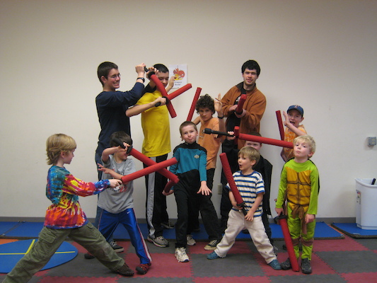 At Nathan's Ninja party (04-17-2010 15:45)