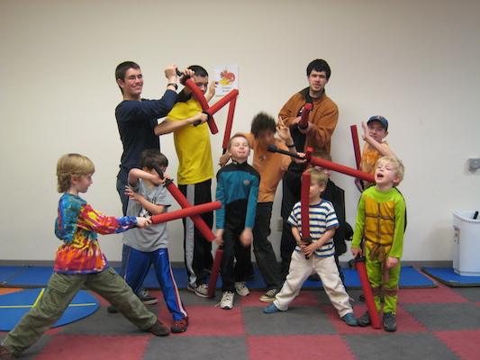 At Nathan's Ninja party (04-17-2010 15:45)