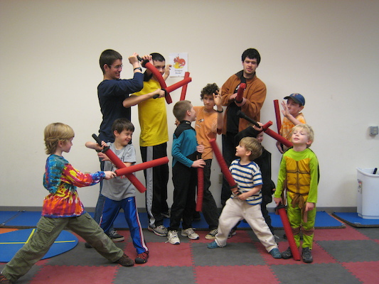 At Nathan's Ninja party (04-17-2010 15:45)