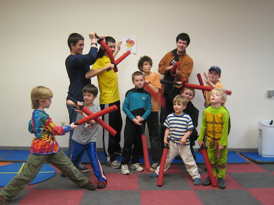 At Nathan's Ninja party (04-17-2010 15:45)