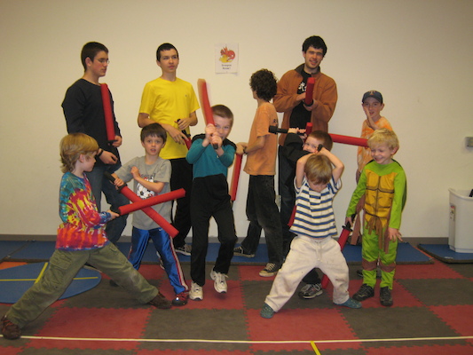 At Nathan's Ninja party (04-17-2010 15:45)