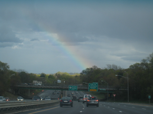 Rainbow over Boston (04-18-2010 16:03)