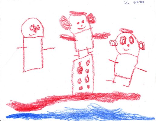 Cole "Poppy, Nea and Cole on the dock" (12-02-2009 21:37)