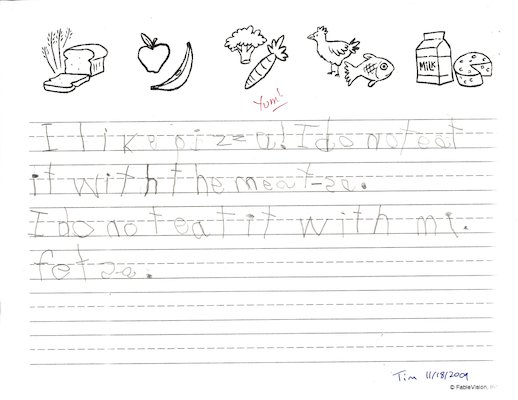 Tim "My Favorite Food" (11-24-2009 21:41)