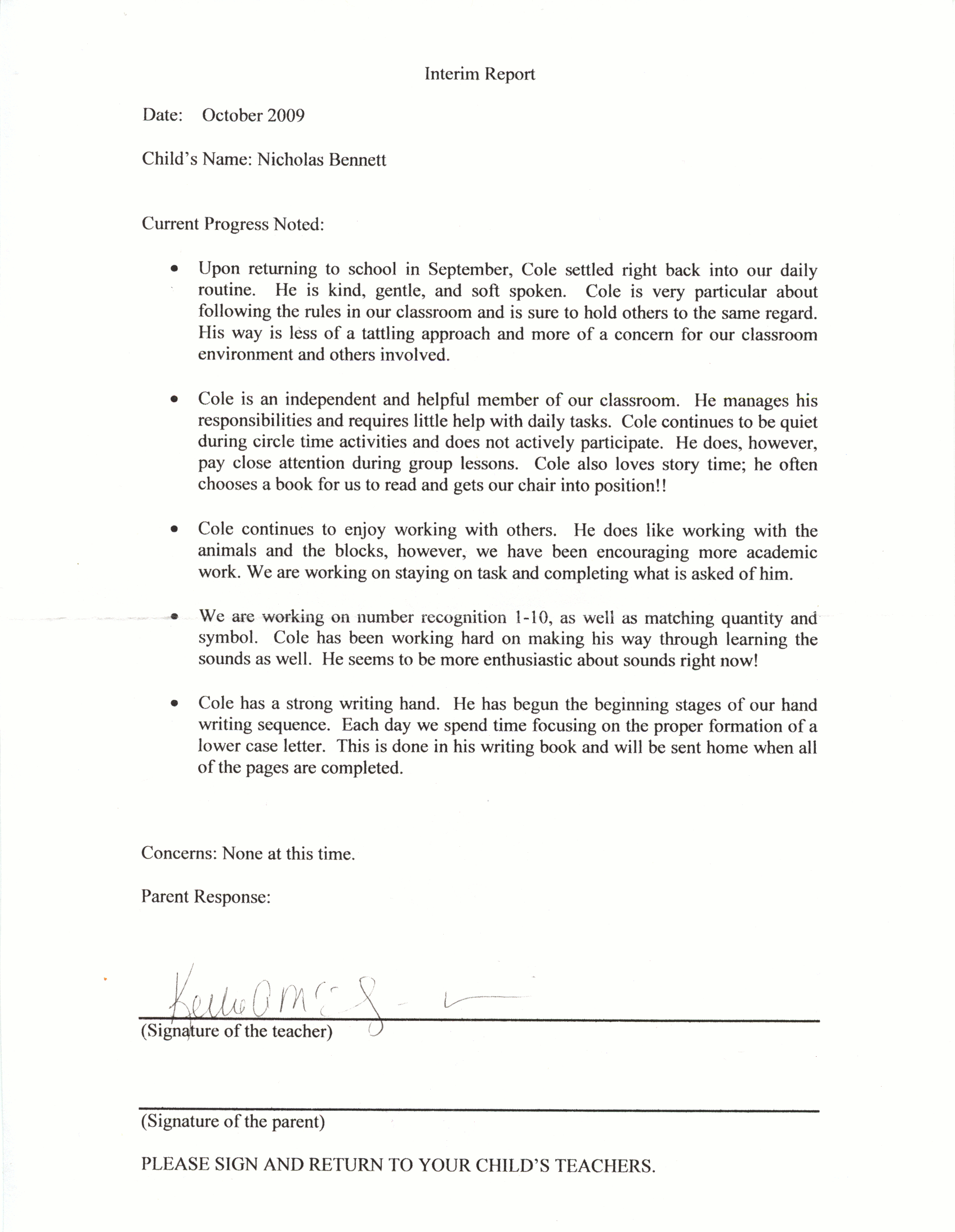 Cole Montessori Report Oct 2009 (10-28-2009 21:18)