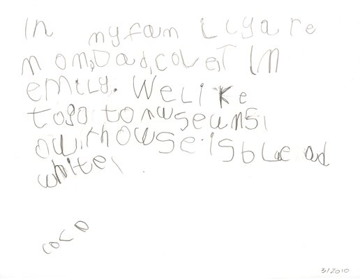 Cole Mystery Friend Letter, March 2010 (03-13-2010 09:20)