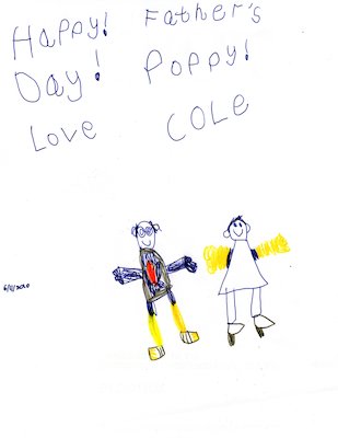 Cole Father's Day Card for Poppy, June 2010 (06-11-2010 20:38)