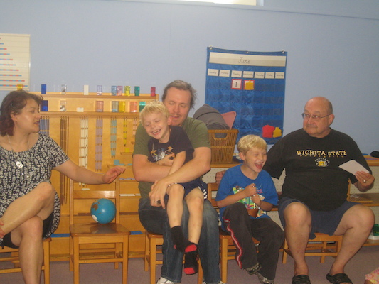 Xine, Cole, Ben, Tim, Poppy (06-02-2010 12:51)