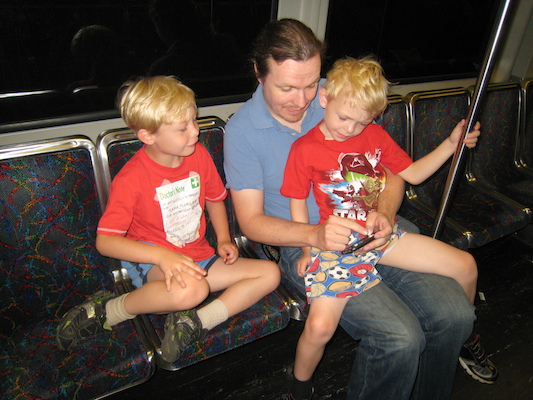 Tim, Ben and Cole playing PvZ on the T (06-22-2010 08:04)